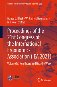 Vorderes Coverbild Proceedings of the 21st Congress of the International Ergonomics Association (IEA 2021)