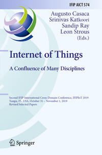 Vorderes Coverbild Internet of Things. A Confluence of Many Disciplines