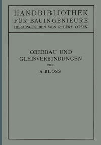 Vorderes Coverbild Oberbau und Gleisverbindungen