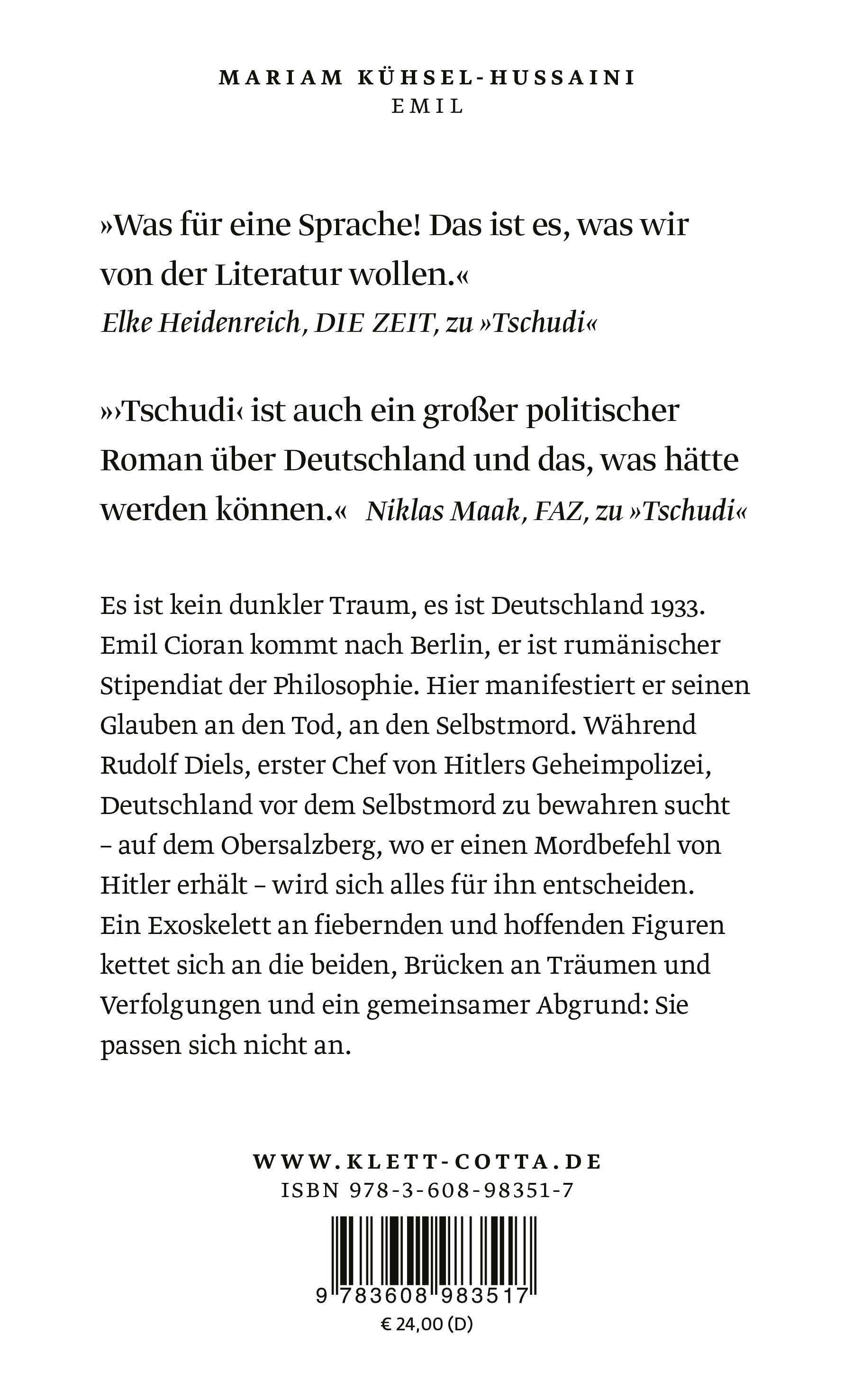 Rückseitencover EMIL