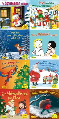 Vorderes Coverbild Pixi-Weihnachts-Box 38: Zauberhafte Weihnachten mit Pixi (8x8 Exemplare)