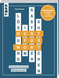 Vorderes Coverbild Wort für Wort – Löse das vertrackte Wörterwirrwarr! Rätselbuch für Logikfans