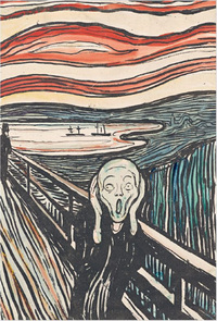 Vorderes Coverbild Edvard Munch: Der Schrei