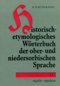 Vorderes Coverbild Historisch-etymologisches Wörterbuch der ober- und niedersorbischen Sprache
