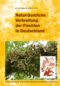 Vorderes Coverbild Naturräumliche Verbreitung der Flechten in Deutschland