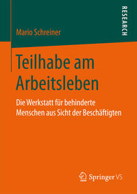 Vorderes Coverbild Teilhabe am Arbeitsleben