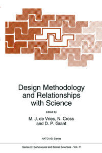 Vorderes Coverbild Design Methodology and Relationships with Science
