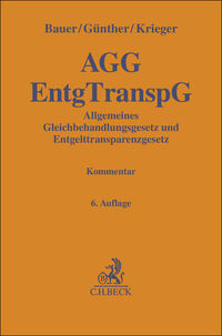 Vorderes Coverbild Allgemeines Gleichbehandlungsgesetz und Entgelttransparenzgesetz. AGG EntgTranspG