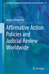 Vorderes Coverbild Affirmative Action Policies and Judicial Review Worldwide