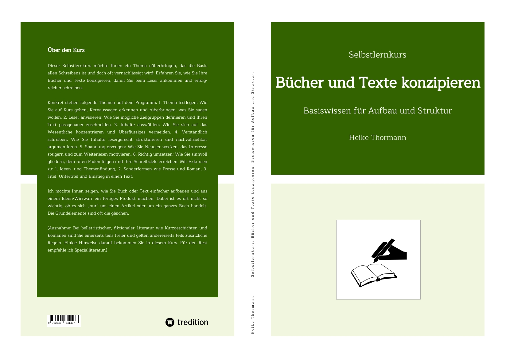 Gesamtes Coverbild Selbstlernkurs: Bücher und Texte konzipieren