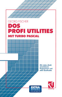 Vorderes Coverbild DOS Profi Utilities mit Turbo Pascal