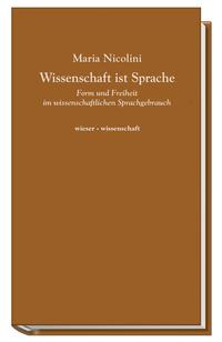 Vorderes Coverbild Wissenschaft ist Sprache
