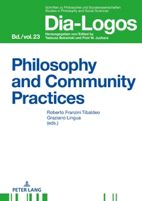 Vorderes Coverbild Philosophy and Community Practices