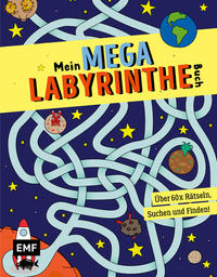 Vorderes Coverbild Mein Mega-Labyrinthe-Buch