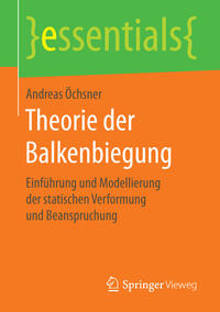 Vorderes Coverbild Theorie der Balkenbiegung