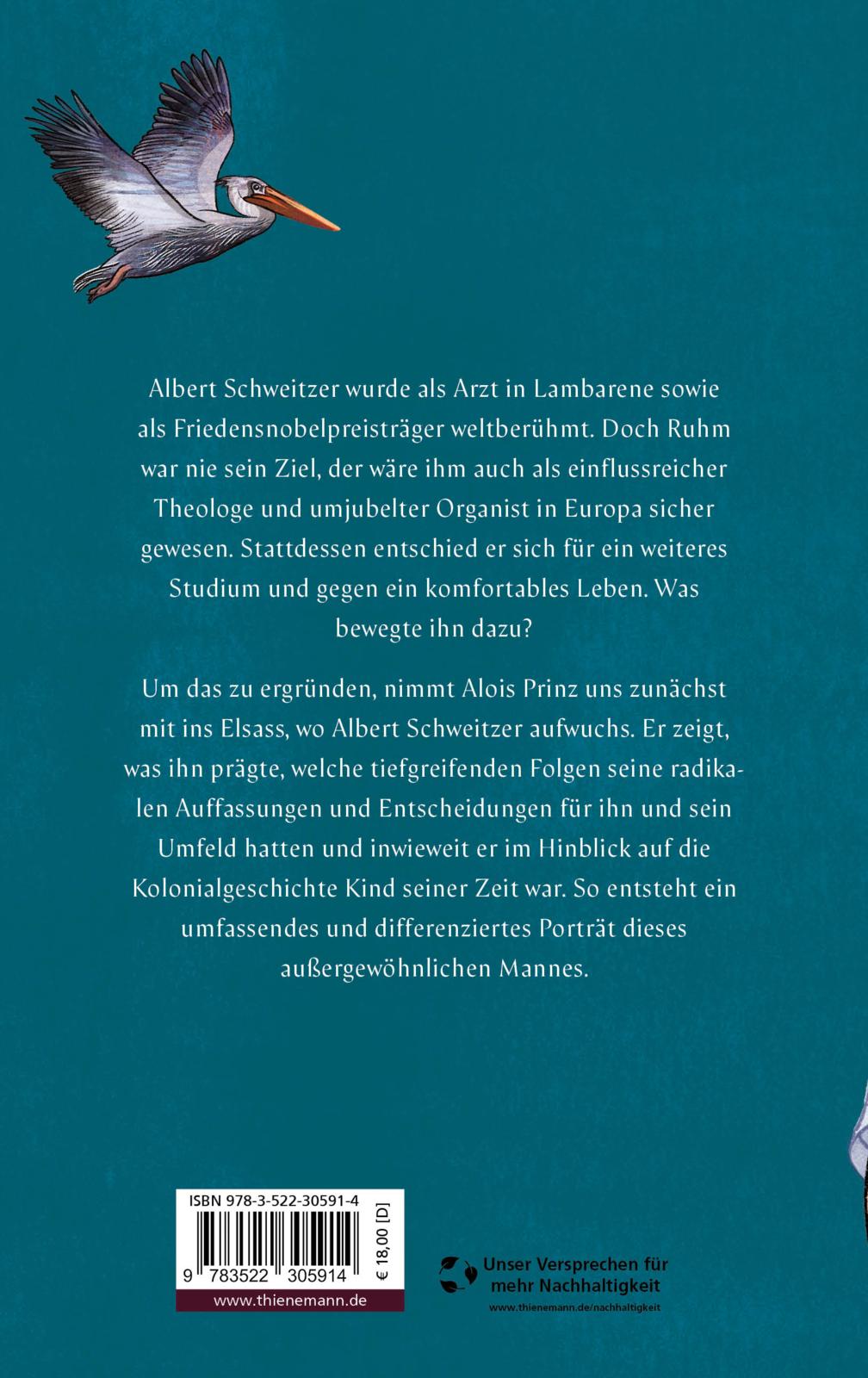 Rückseitencover Albert Schweitzer
