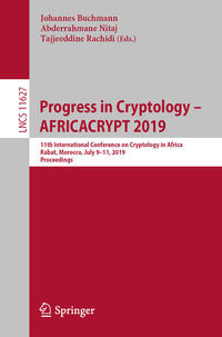 Vorderes Coverbild Progress in Cryptology – AFRICACRYPT 2019