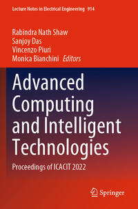 Vorderes Coverbild Advanced Computing and Intelligent Technologies