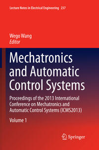 Vorderes Coverbild (hohe Qualität) Mechatronics and Automatic Control Systems