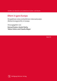 Vorderes Coverbild Eltern in ganz Europa