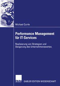 Vorderes Coverbild Performance Management für IT-Services