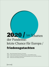 Vorderes Coverbild Friedensgutachten 2020