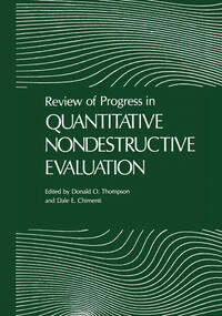 Vorderes Coverbild Review of Progress in Quantitative Nondestructive Evaluation