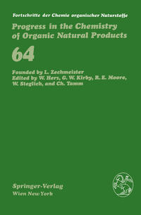 Vorderes Coverbild Fortschritte der Chemie organischer Naturstoffe / Progress in the Chemistry of Organic Natural Products