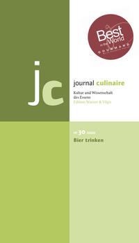 Vorderes Coverbild journal culinaire. Kultur und Wissenschaft des Essens