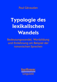 Vorderes Coverbild Typologie des lexikalischen Wandels