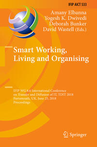 Vorderes Coverbild Smart Working, Living and Organising