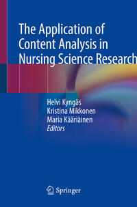 Vorderes Coverbild The Application of Content Analysis in Nursing Science Research