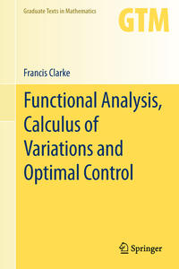 Vorderes Coverbild Functional Analysis, Calculus of Variations and Optimal Control
