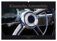 Vorderes Coverbild Klassische Automobile - Lenkräder und Armaturen (Wandkalender 2025 DIN A2 quer), CALVENDO Monatskalender
