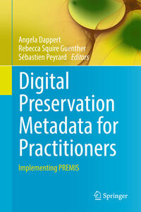 Vorderes Coverbild Digital Preservation Metadata for Practitioners