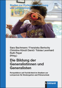Vorderes Coverbild Die Bildung der Generalistinnen und Generalisten