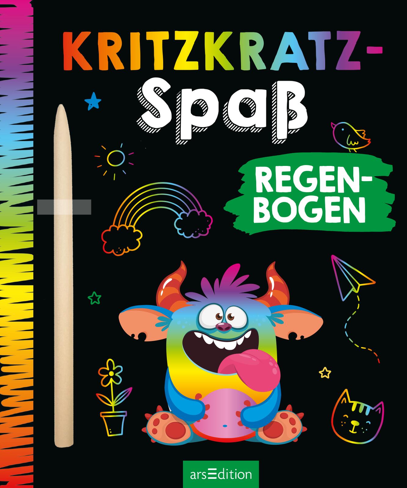 Beispielinhalt (Bild) Display Kritzkratz-Spaß