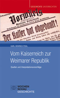 Vorderes Coverbild Vom Kaiserreich zur Weimarer Republik