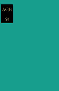 Vorderes Coverbild Archiv für Geschichte des Buchwesens / 2008