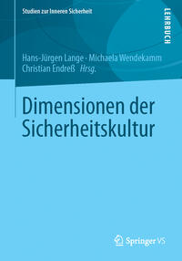 Vorderes Coverbild Dimensionen der Sicherheitskultur
