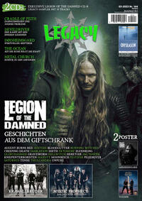 Vorderes Coverbild LEGACY MAGAZIN: THE VOICE FROM THE DARKSIDE