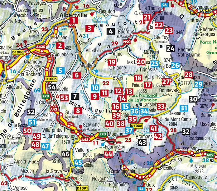 Beispielinhalt (Bild) Vanoise (Guide de randonnées)