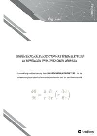 Vorderes Coverbild Eindimensionale und instationäre Wärmeleitung in ruhenden und einfachen Körpern