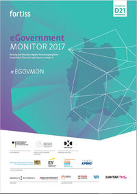 Vorderes Coverbild eGovernment MONITOR 2017