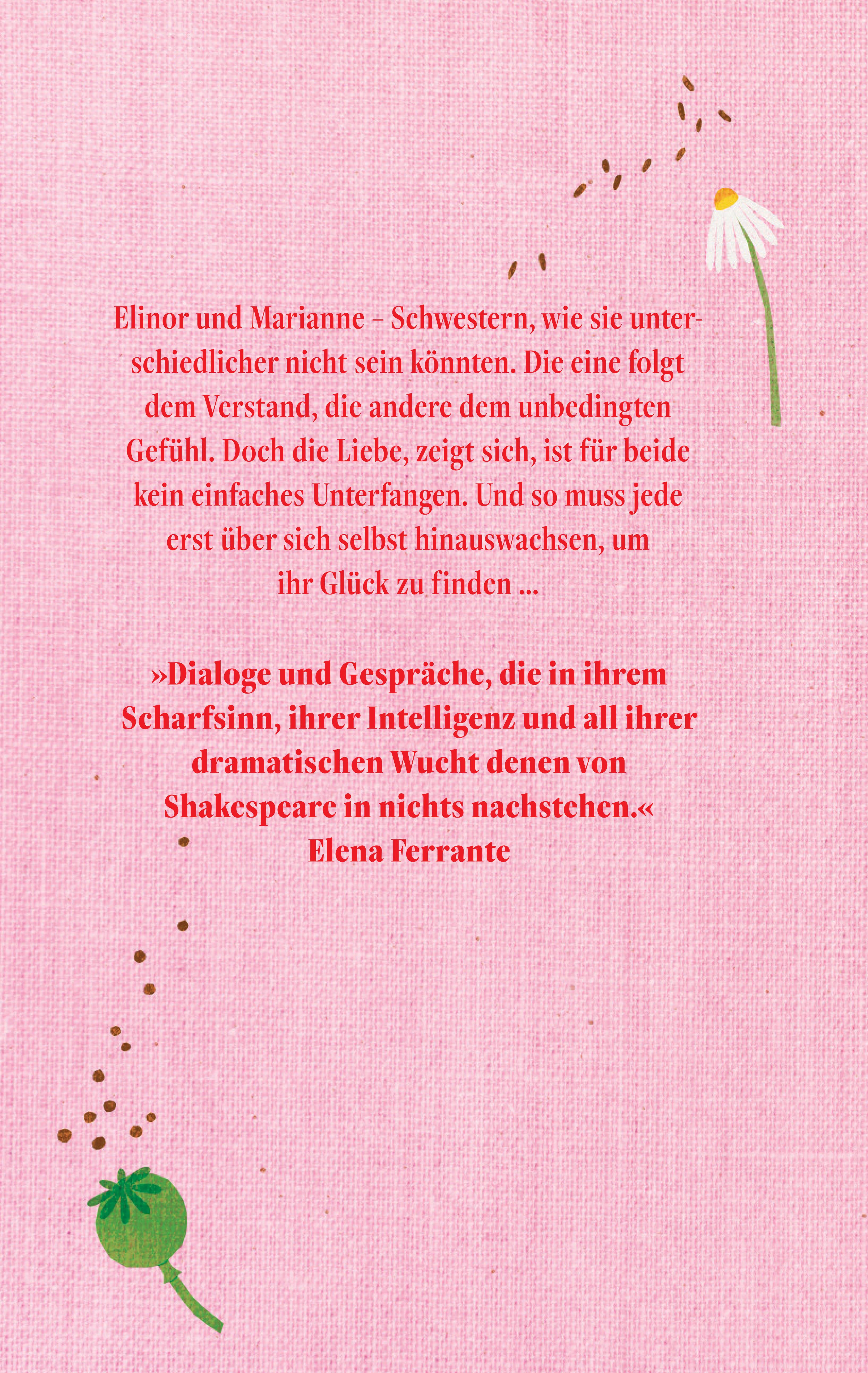 Rückseitencover Verstand und Gefühl