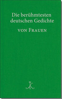 Vorderes Coverbild Die berühmtesten deutschen Gedichte von Frauen