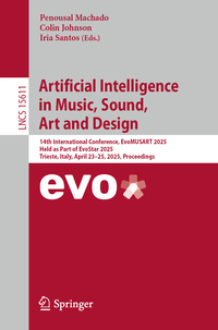 Vorderes Coverbild Artificial Intelligence in Music, Sound, Art and Design