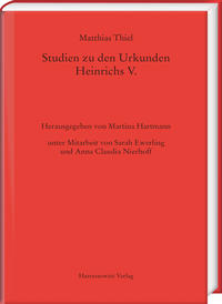 Vorderes Coverbild Studien zu den Urkunden Heinrichs V.