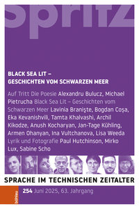 Vorderes Coverbild (hohe Qualität) Black Sea Lit – Geschichten vom Schwarzen Meer