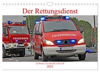 Vorderes Coverbild Der Rettungsdienst (Wandkalender 2025 DIN A4 quer), CALVENDO Monatskalender